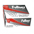 Clip Cromado 50mm 50 Unidades Fultons