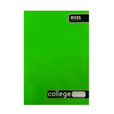 Cuaderno College Caligrafía Horizontal 80 Hojas 10 Unidades Ross