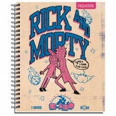 Cuaderno Universitario Rick and Morty 100 Hojas 10 Unidades Proarte