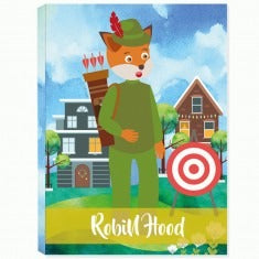 Cuento Tapa Dura Robin Hood 6 Páginas Art&Craft